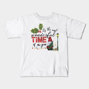 christmas - wonderful time of the year Kids T-Shirt